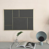 Geometric Modern LED Table Lamp Contemporary Indirect Nightstand Light for Living Room