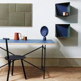 Geometric Modern LED Table Lamp Contemporary Indirect Nightstand Light for Living Room