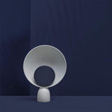 Geometric Modern LED Table Lamp Contemporary Indirect Nightstand Light for Living Room