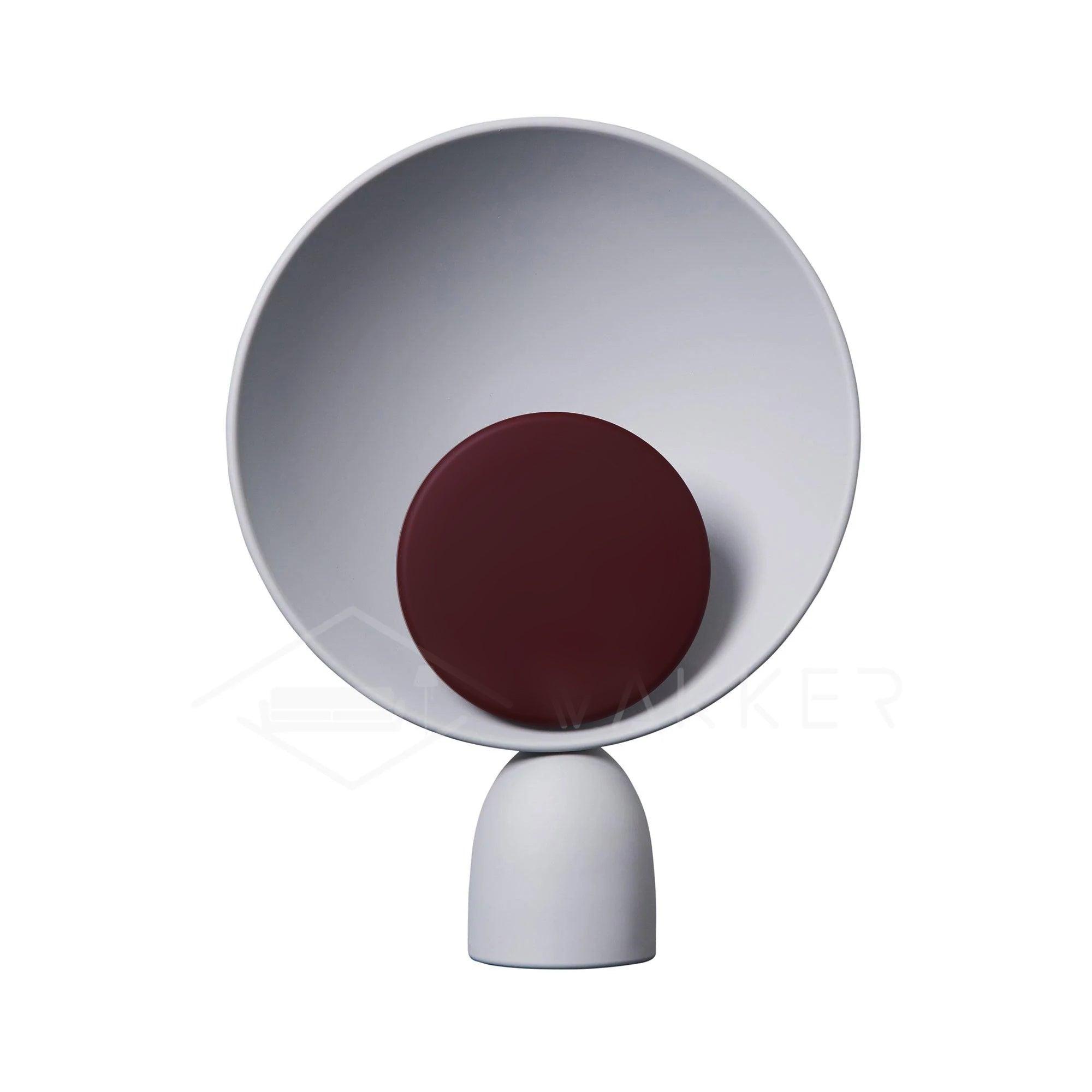 Geometric Modern LED Table Lamp Contemporary Indirect Nightstand Light for Living Room