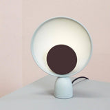 Geometric Modern LED Table Lamp Contemporary Indirect Nightstand Light for Living Room
