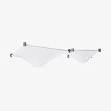 Modern Luminous Bubble Flush Mount Ceiling Light Chrome Stainless Steel LED Fixture