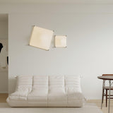 Modern Luminous Bubble Flush Mount Ceiling Light Chrome Stainless Steel LED Fixture