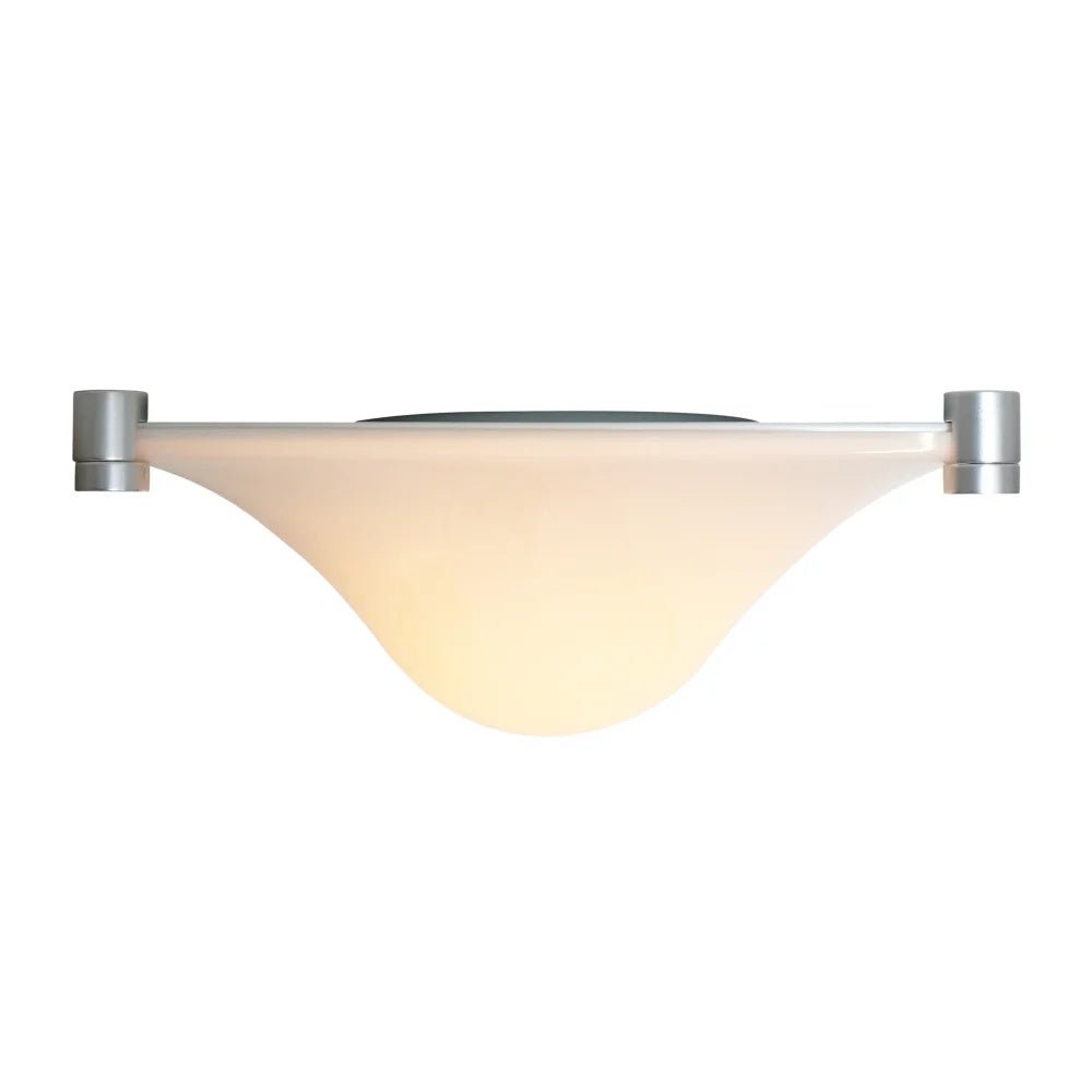 Modern Luminous Bubble Flush Mount Ceiling Light Chrome Stainless Steel LED Fixture