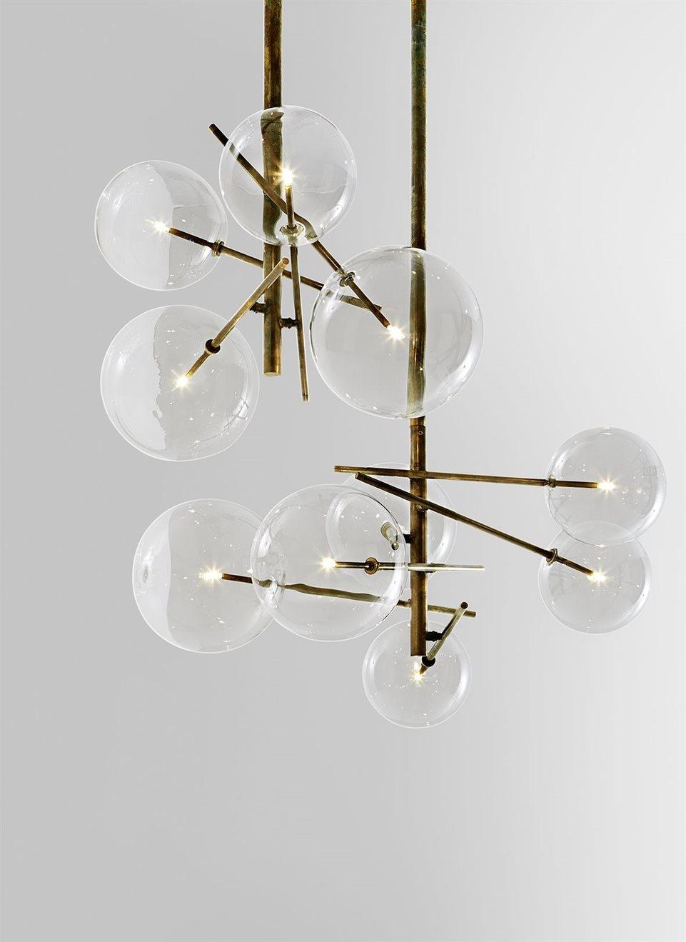 modern-glass-bubble-chandelier-with-burnished-brass-finish-and-led-integrated-lighting