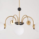 modern-mid-century-glass-globe-chandelier-with-metal-rod-frame-and-white-opal-shades