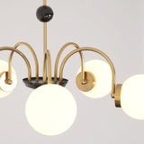 modern-mid-century-glass-globe-chandelier-with-metal-rod-frame-and-white-opal-shades