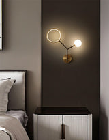 artistic-brass-branch-glass-wall-lamp-with-opal-globes-in-gold-and-black-finish