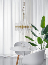 modern-antique-brass-starburst-chandelier-with-clear-crystal-glass-rods