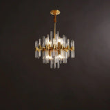 modern-antique-brass-starburst-chandelier-with-clear-crystal-glass-rods