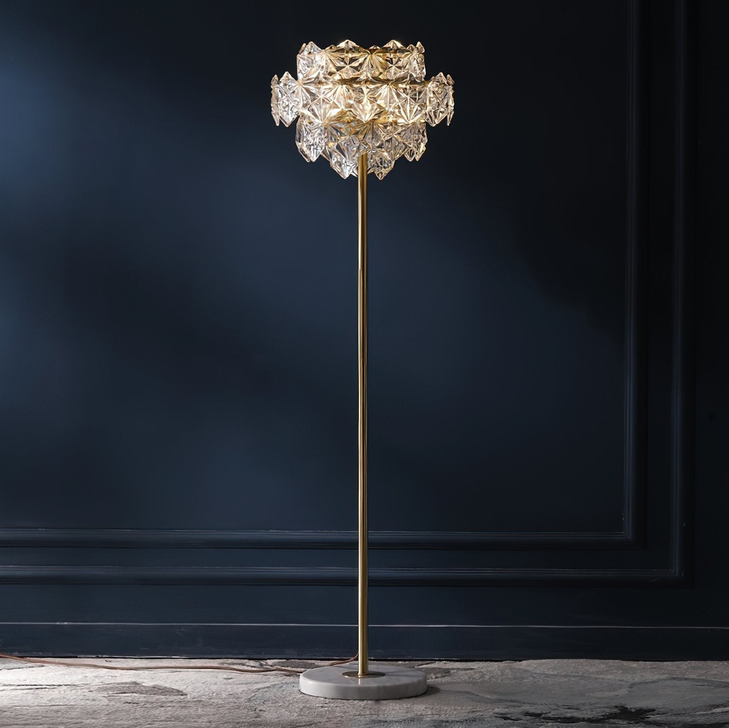 modern-snowflake-crystal-floor-lamp-with-brass-finish-and-marble-base-for-living-room