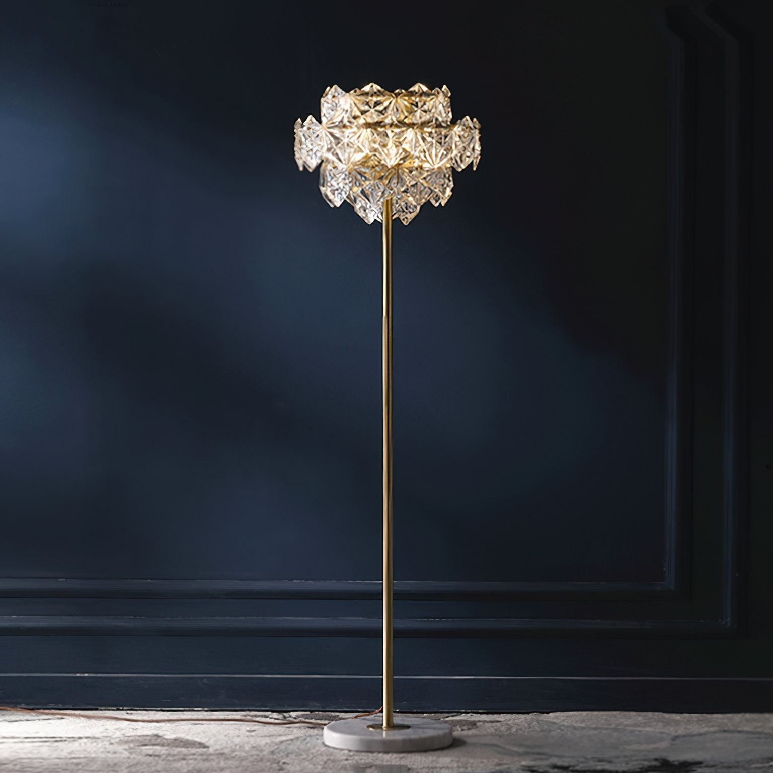 modern-snowflake-crystal-floor-lamp-with-brass-finish-and-marble-base-for-living-room