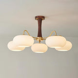 mid-century-modern-brass-and-wooden-persimmon-chandelier-glass-pendant-light