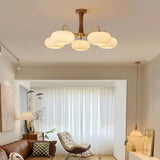 mid-century-modern-brass-and-wooden-persimmon-chandelier-glass-pendant-light