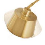 Brax Gold Metal and Marble Desk Lamp with Adjustable Frame for Modern Workspace and Bedside