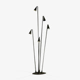 Bellflower Aluminum Outdoor Floor Lamp Waterproof LED Pathway Pedestal Light