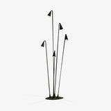 Bellflower Aluminum Outdoor Floor Lamp Waterproof LED Pathway Pedestal Light
