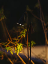 Bellflower Aluminum Outdoor Floor Lamp Waterproof LED Pathway Pedestal Light