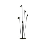 Bellflower Aluminum Outdoor Floor Lamp Waterproof LED Pathway Pedestal Light