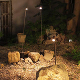 Bellflower Aluminum Outdoor Floor Lamp Waterproof LED Pathway Pedestal Light