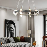 modern-integrated-led-bubble-crystal-ceiling-chandelier-flush-mount-light-with-three-color-modes