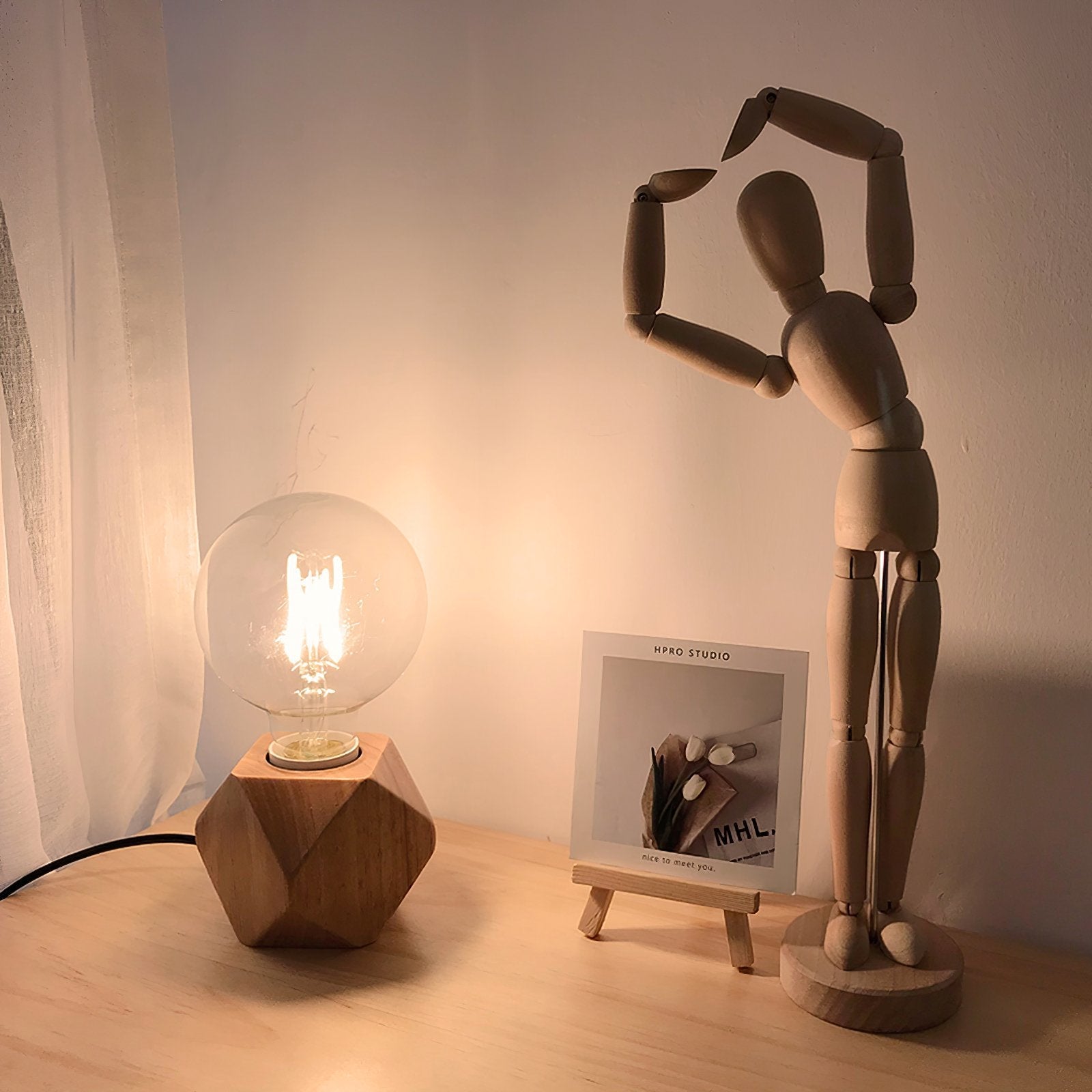 handcrafted-ash-wood-table-lamp-with-white-glass-globe-for-modern-bedside-lighting