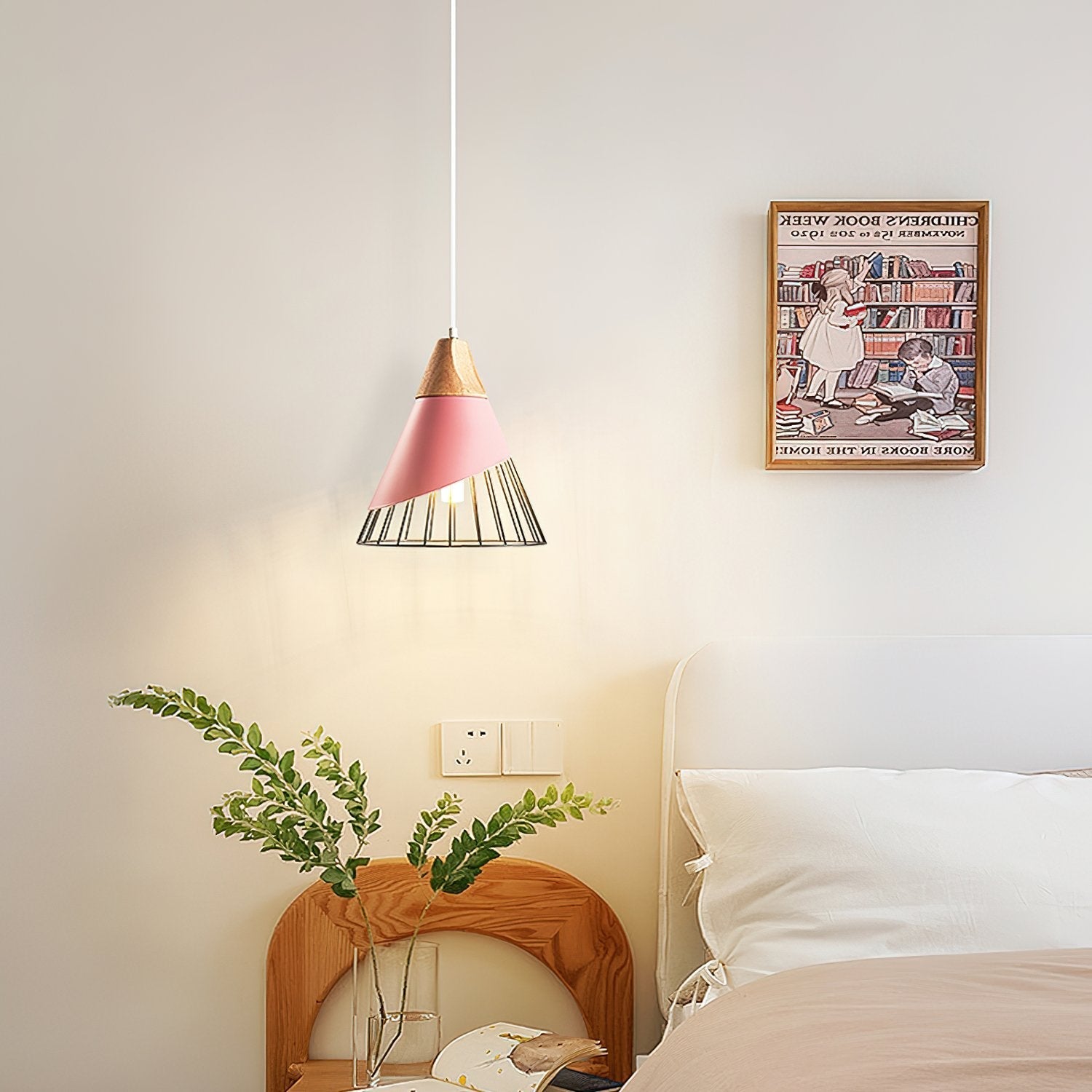 modern-tapered-led-pendant-light-with-wood-grain-finish-for-kitchen-and-dining-room