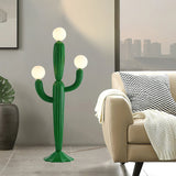 modern-green-cactus-sculptural-floor-lamp-with-frosted-glass-globe-shade