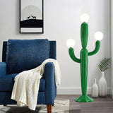 modern-green-cactus-sculptural-floor-lamp-with-frosted-glass-globe-shade