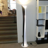 Modern Sculptural Aluminum Torchiere Floor Lamp for Indirect Lighting