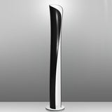 Modern Sculptural Aluminum Torchiere Floor Lamp for Indirect Lighting