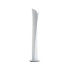 Modern Sculptural Aluminum Torchiere Floor Lamp for Indirect Lighting