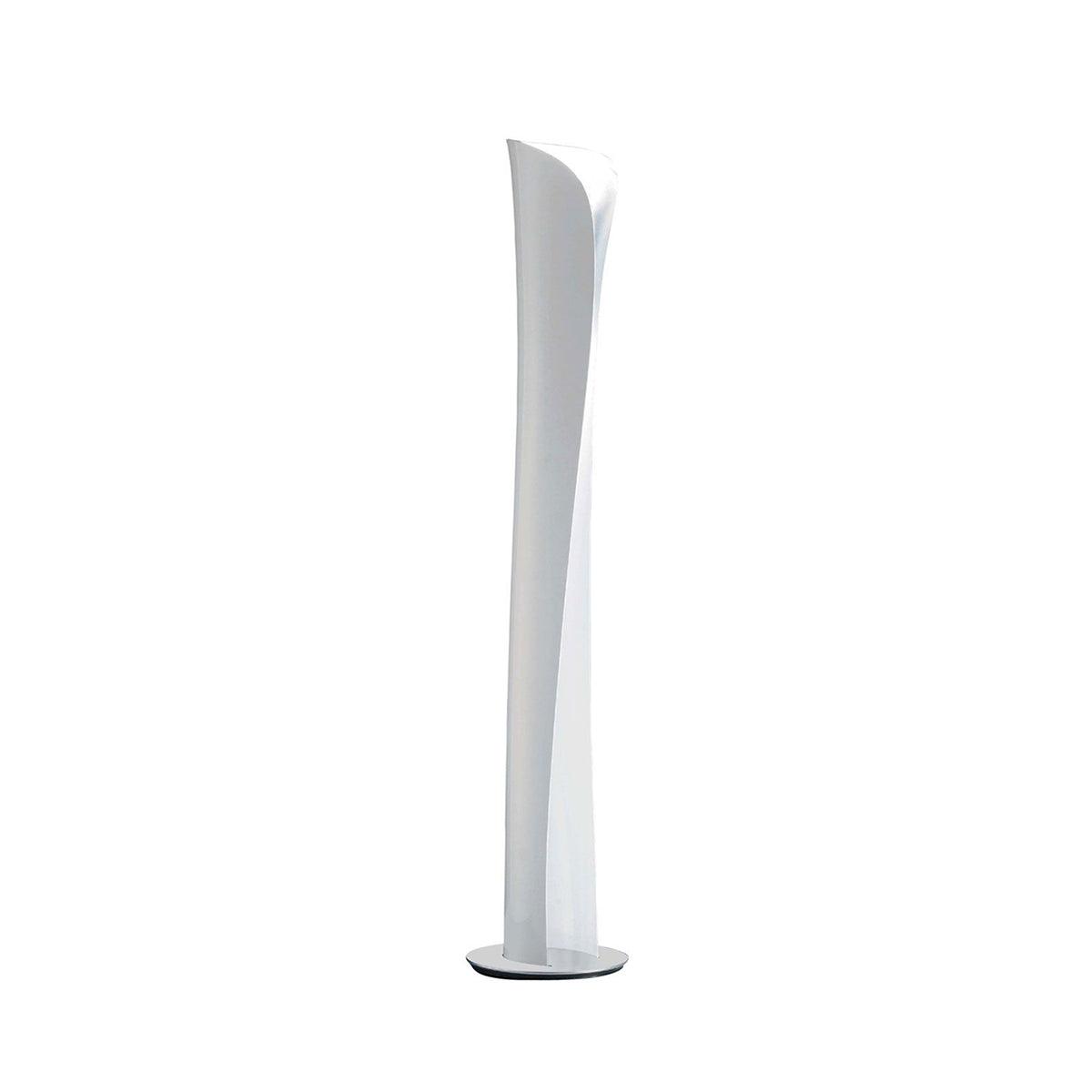 Modern Sculptural Aluminum Torchiere Floor Lamp for Indirect Lighting