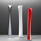 Modern Sculptural Aluminum Torchiere Floor Lamp for Indirect Lighting