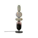 Modern Colorful Candied Glass Pebbles LED Table Lamp for Artful Interior Lighting