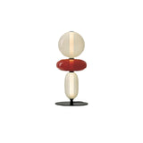 Modern Colorful Candied Glass Pebbles LED Table Lamp for Artful Interior Lighting