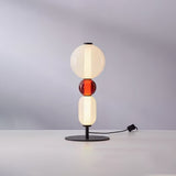 Modern Colorful Candied Glass Pebbles LED Table Lamp for Artful Interior Lighting