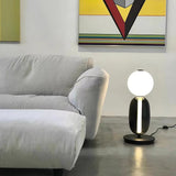 Modern Colorful Candied Glass Pebbles LED Table Lamp for Artful Interior Lighting