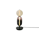 Modern Colorful Candied Glass Pebbles LED Table Lamp for Artful Interior Lighting