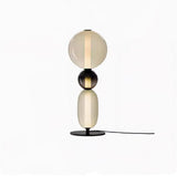 Modern Colorful Candied Glass Pebbles LED Table Lamp for Artful Interior Lighting