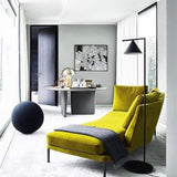 Minimalist Torchiere Floor Lamp with Rotating Cone Shade and Solid Marble Base