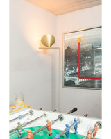 Minimalist Torchiere Floor Lamp with Rotating Cone Shade and Solid Marble Base