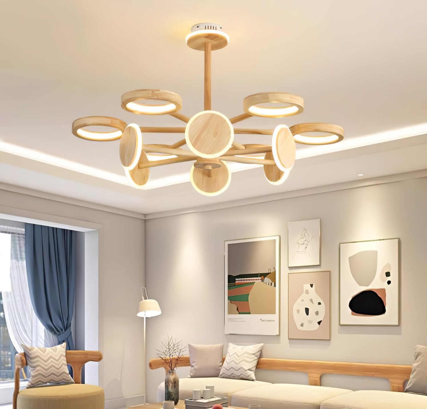 modern-natural-rubber-wood-log-chandelier-with-integrated-three-color-led-light