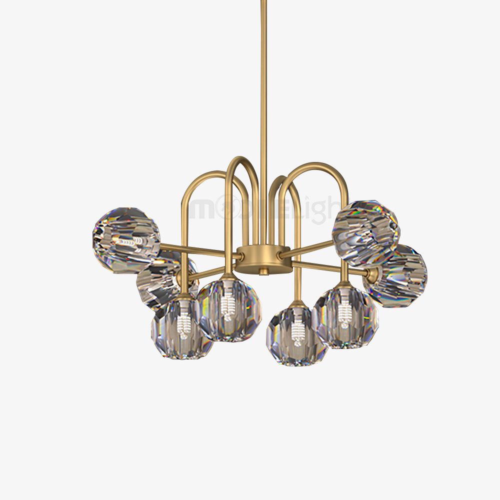 modern-brass-carousel-chandelier-with-clear-crystal-blooms-and-three-color-led-light