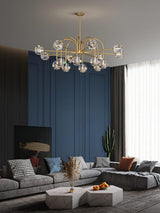 modern-brass-carousel-chandelier-with-clear-crystal-blooms-and-three-color-led-light