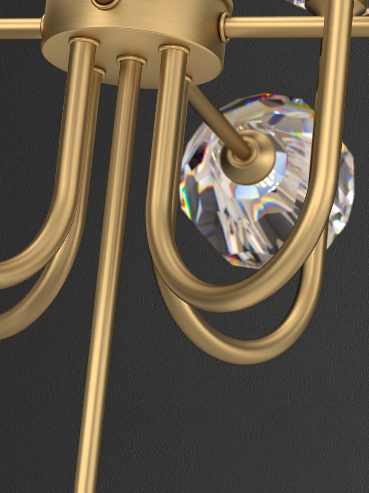 modern-brass-carousel-chandelier-with-clear-crystal-blooms-and-three-color-led-light