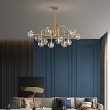 modern-brass-carousel-chandelier-with-clear-crystal-blooms-and-three-color-led-light