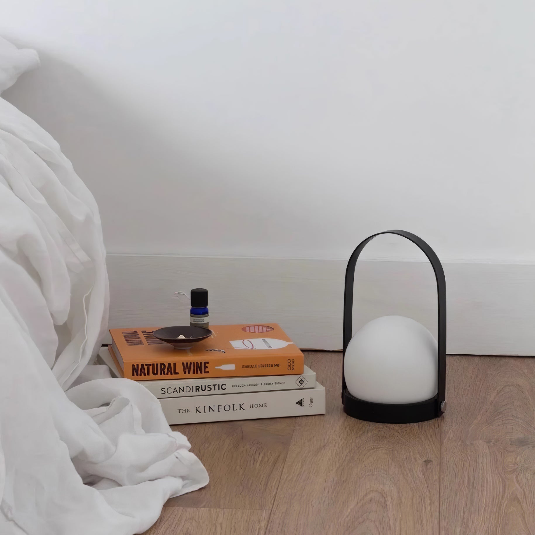 Carrie Portable Rechargeable LED Table Lamp with Built in Battery and Touch Control