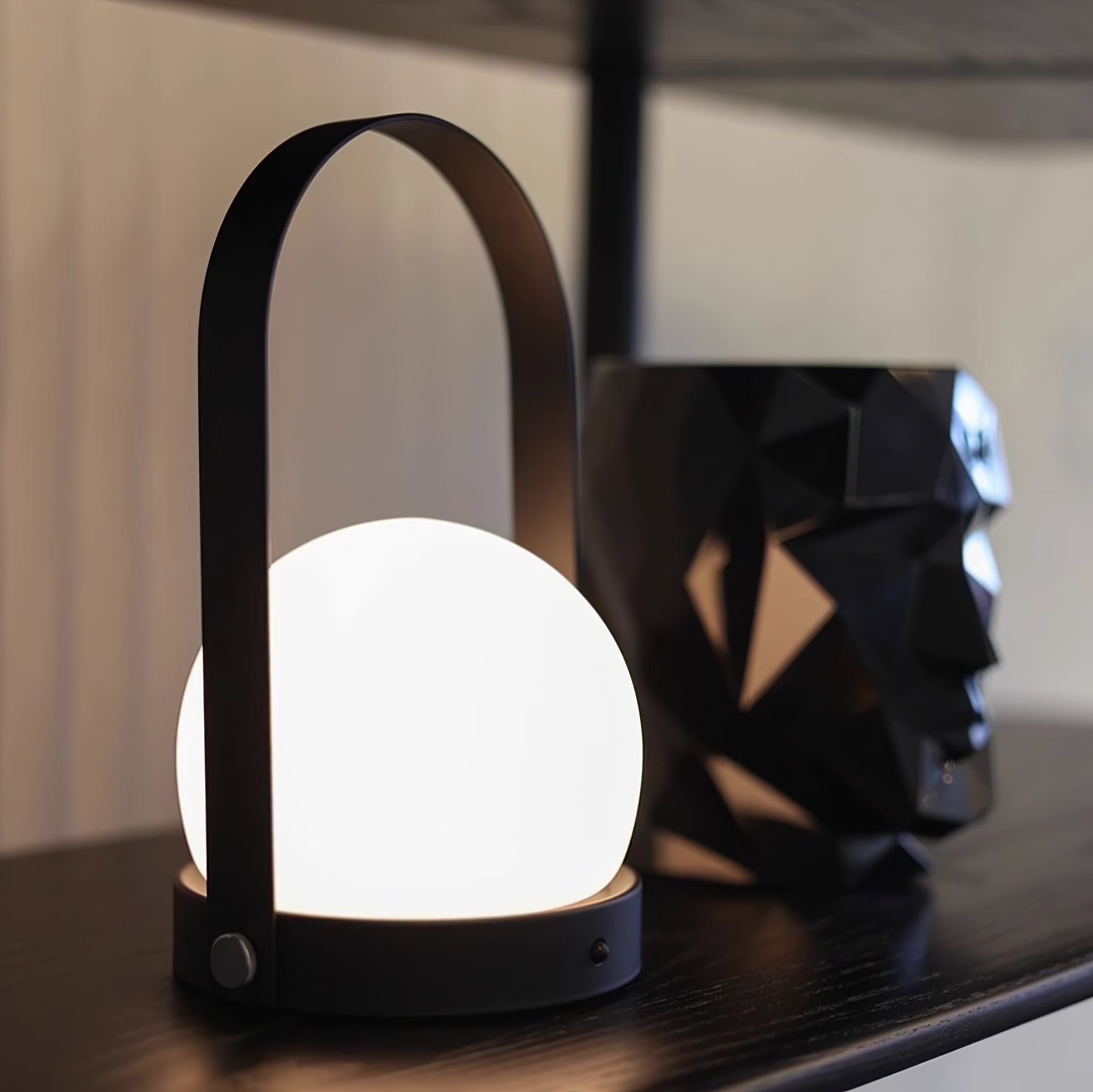 Carrie Portable Rechargeable LED Table Lamp with Built in Battery and Touch Control