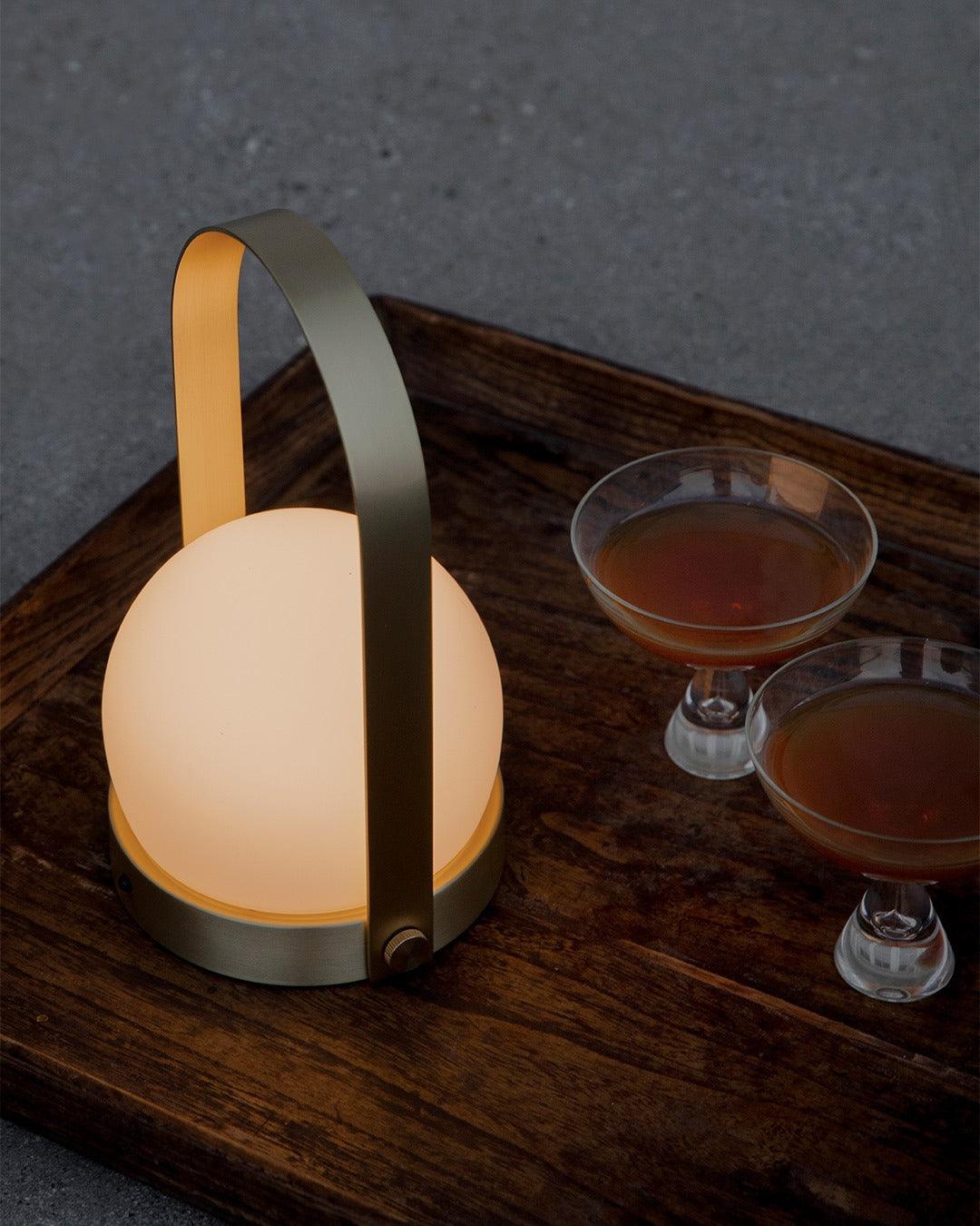 Carrie Portable Rechargeable LED Table Lamp with Built in Battery and Touch Control